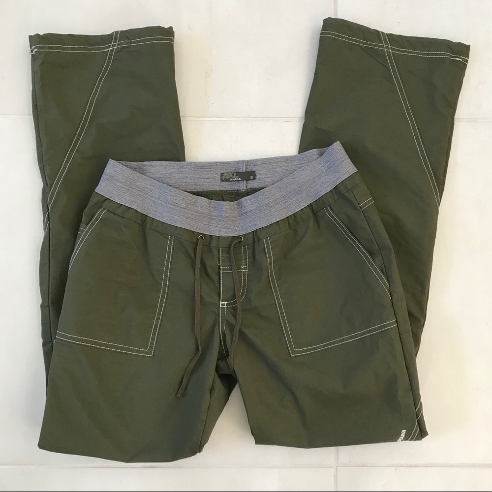 Prana Drew Drawstring Waist Hem Pants - Picture 1 of 8